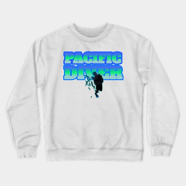 Scuba diving t-shirt designs Crewneck Sweatshirt by Coreoceanart